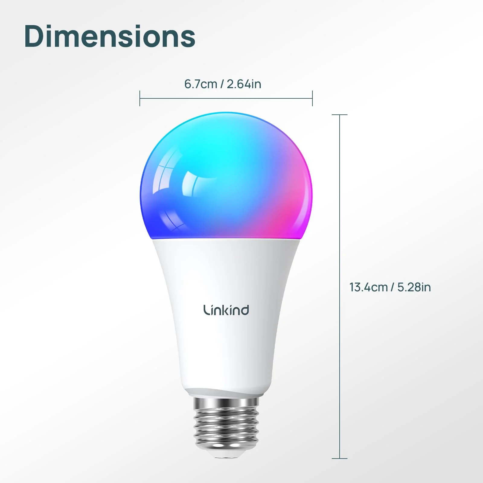 Linkind A21 Smart Light Bulbs - 1600 lumens - Image 9