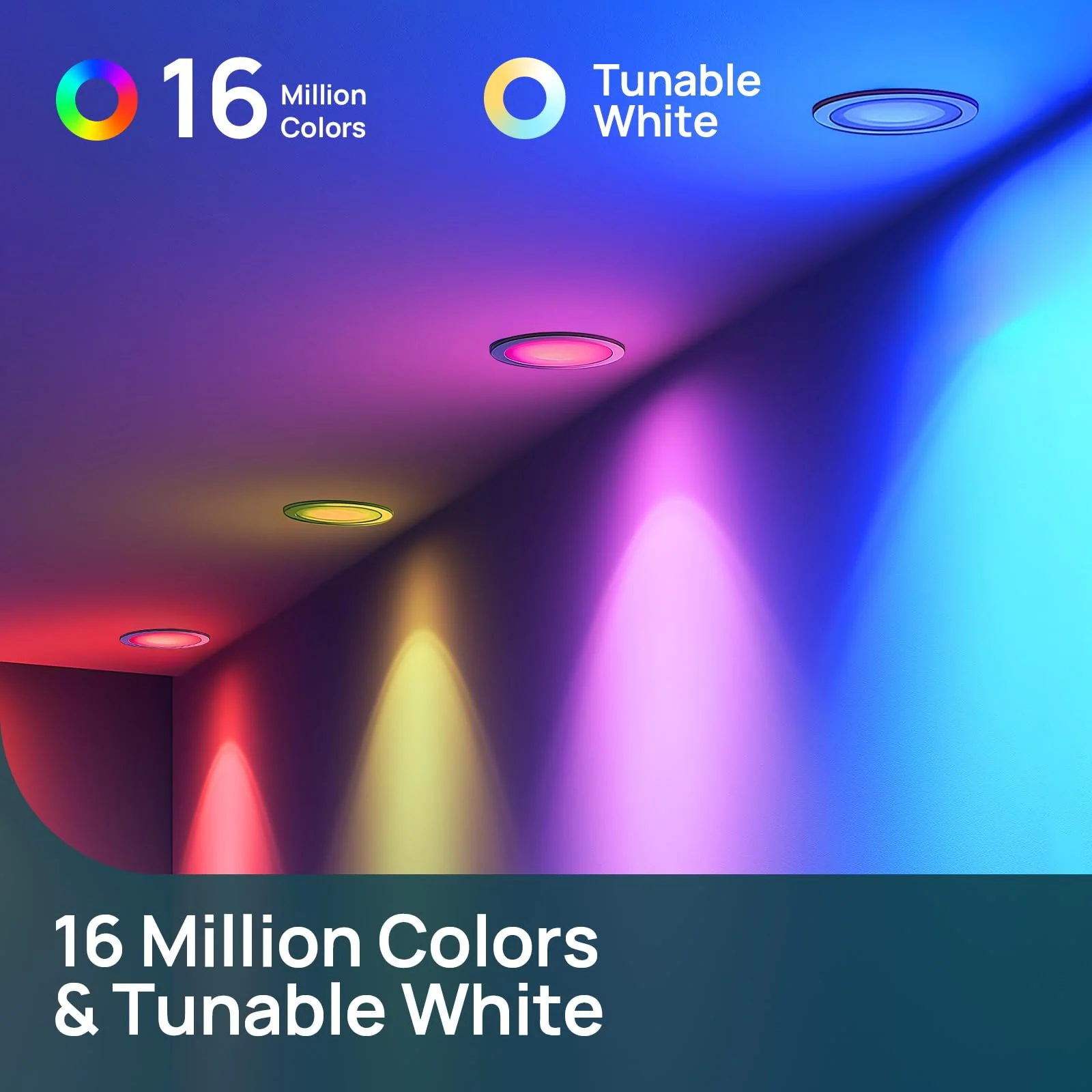 Linkind BR30 Smart Light Bulbs - 1200 lumens - Image 3