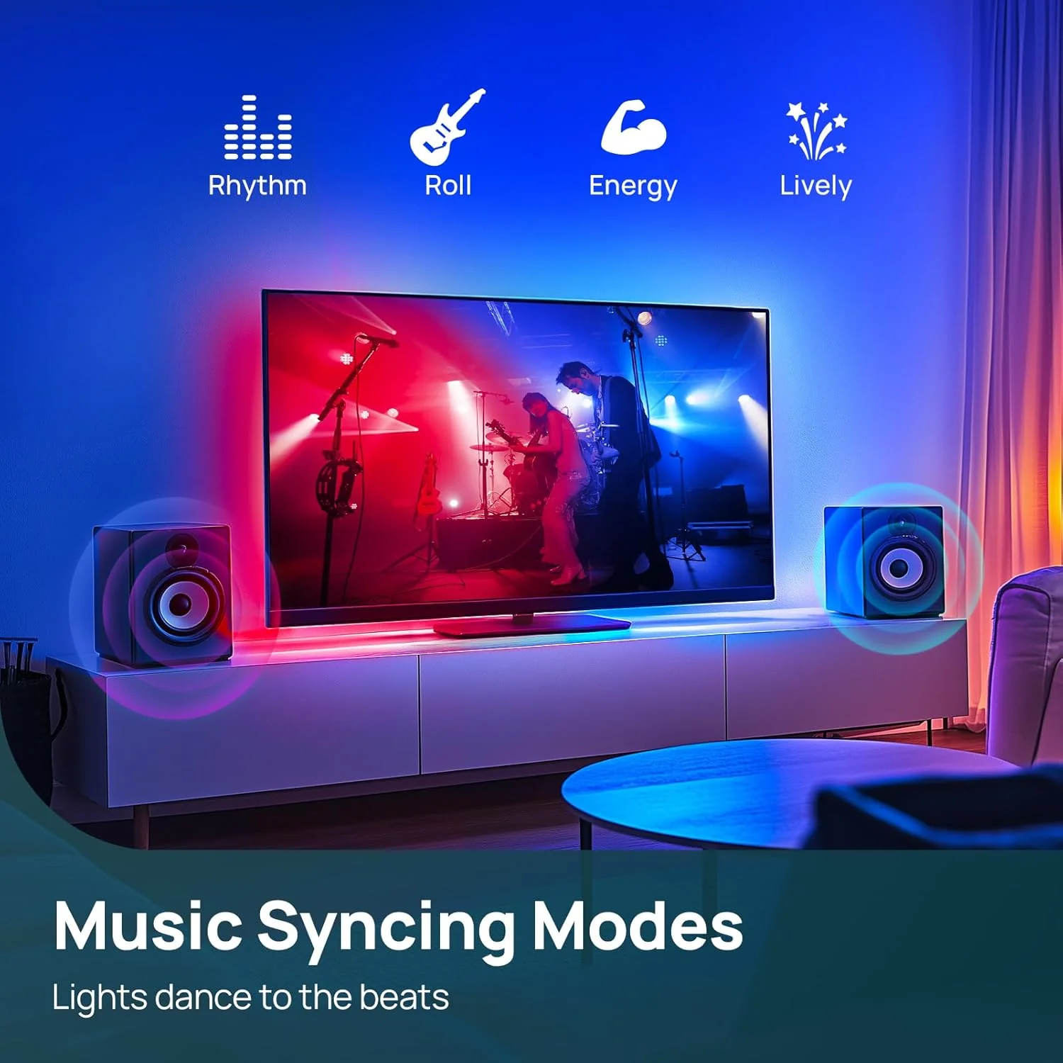 Linkind ET6 Smart TV Backlights with HDMI 2.0 Sync Box - Image 5