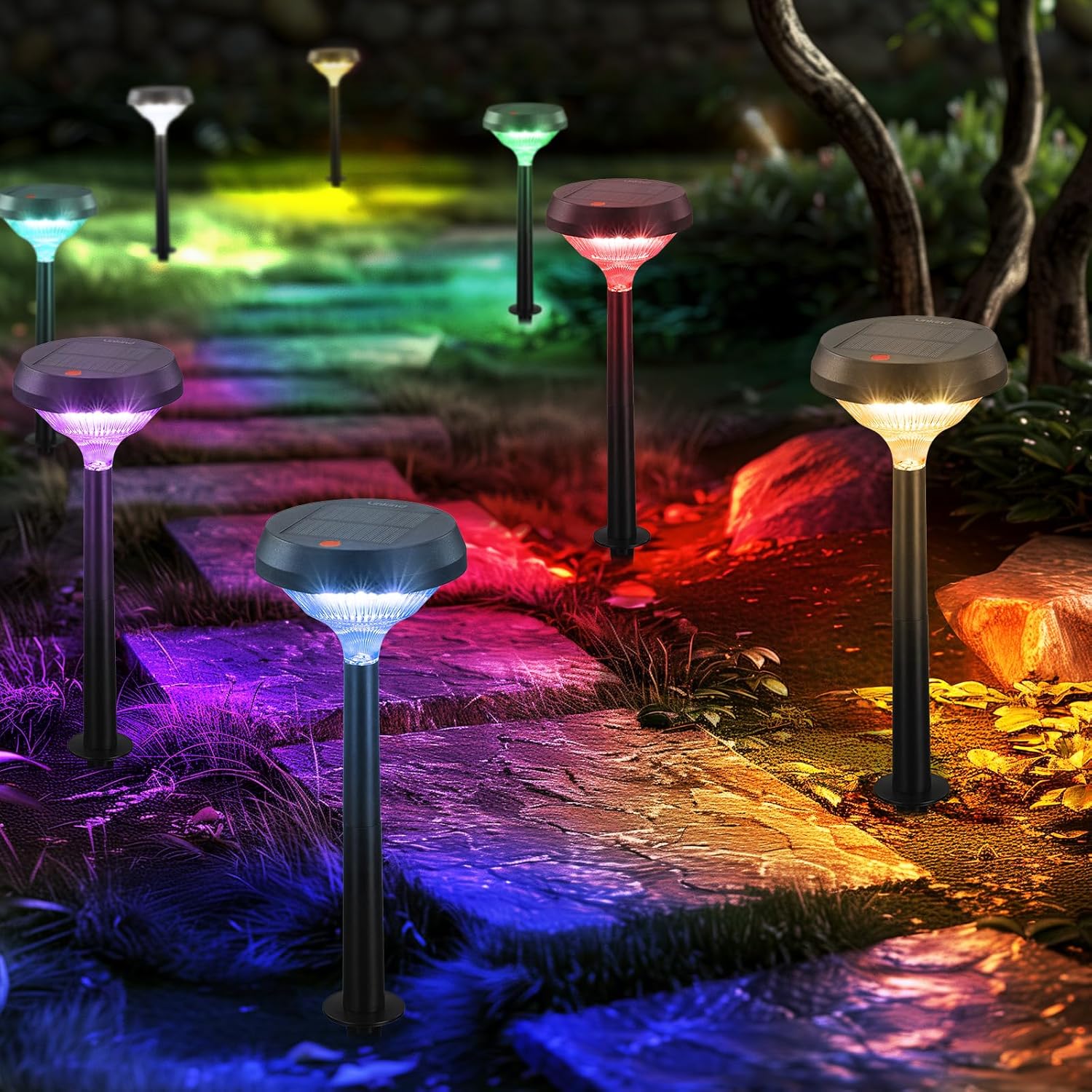 Linkind SP3 Solar Pathway Lights (200lm, Auto On/Off, IP54 Waterproof) - Image 12