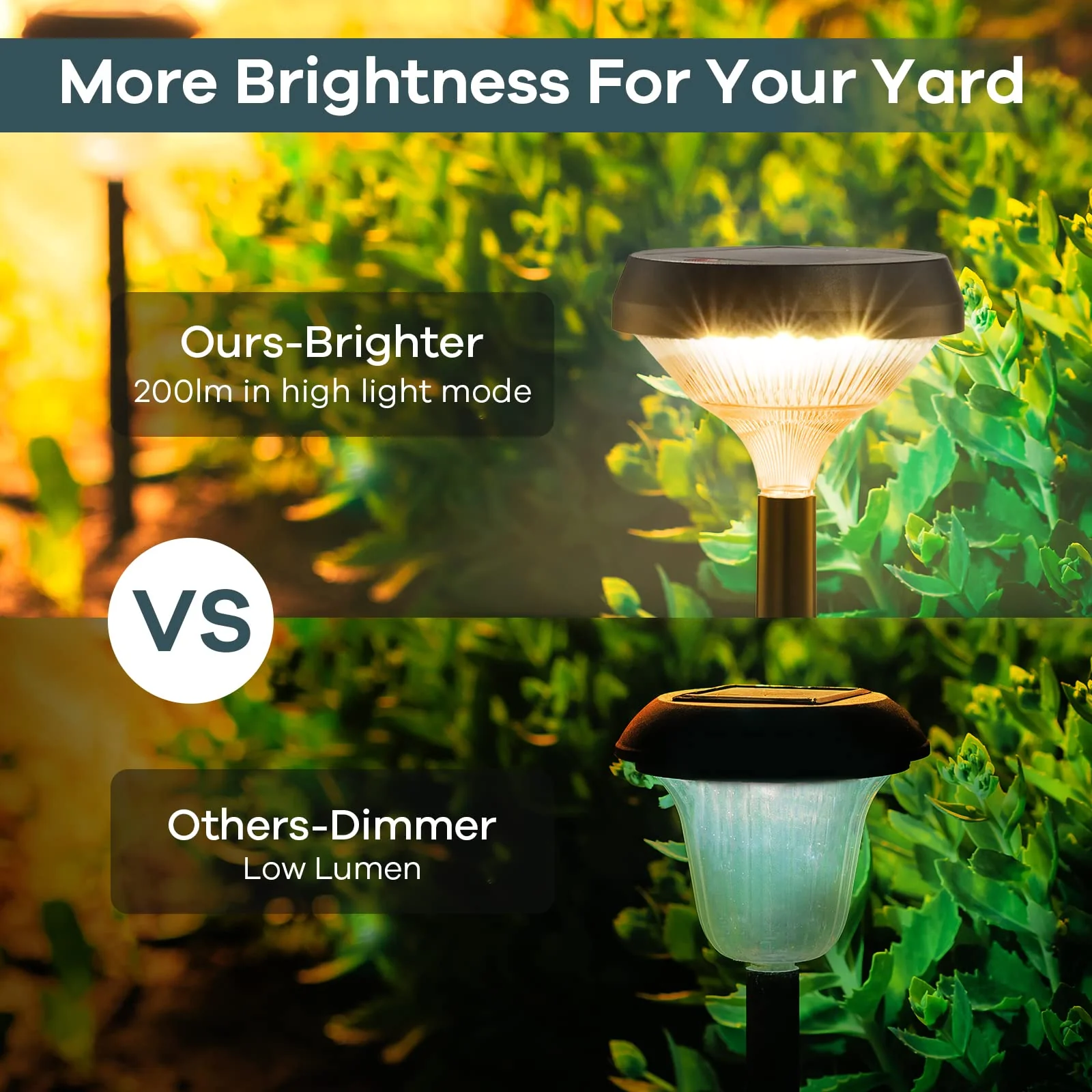 Linkind SP3 Solar Pathway Lights (200lm, Auto On/Off, IP54 Waterproof) - Image 3