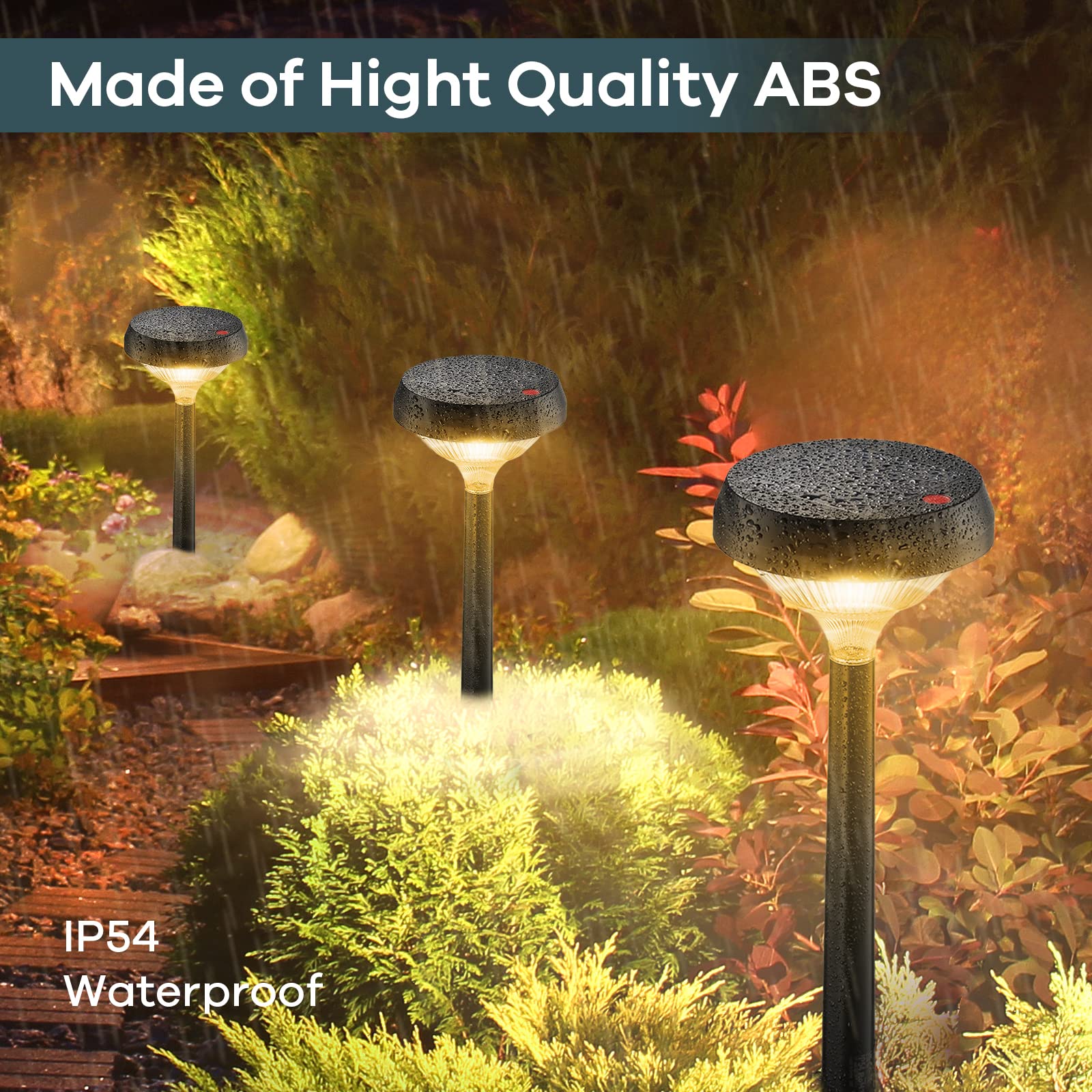 Linkind SP3 Solar Pathway Lights (200lm, Auto On/Off, IP54 Waterproof) - Image 6